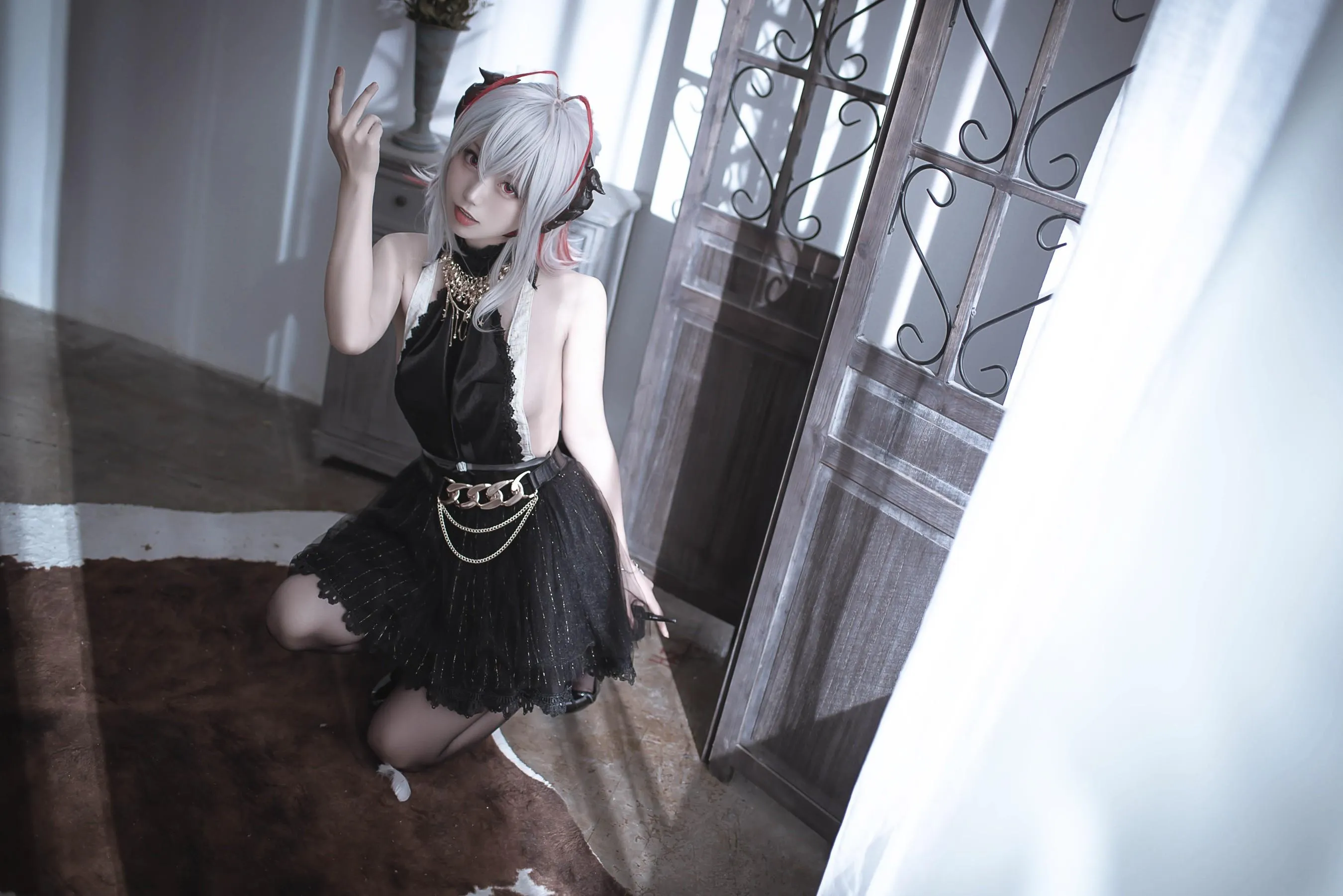 切切celia  – NO.11 明日方舟 W 礼服 [21P]插图1